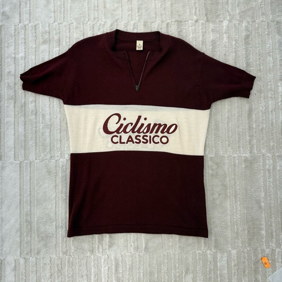 2013 Ciclistica Fiorentina Wool Cycling Sweater Made in Italy (Rare) - Picture 1 of 6
